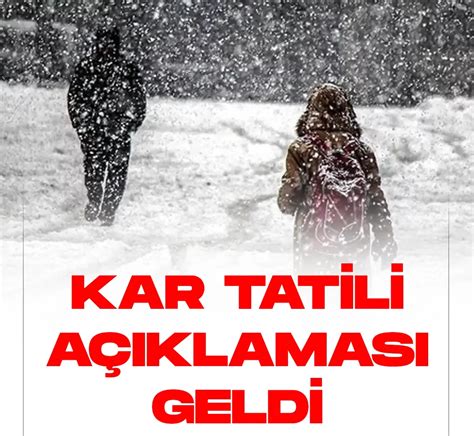Istanbul kar tatili son dakika